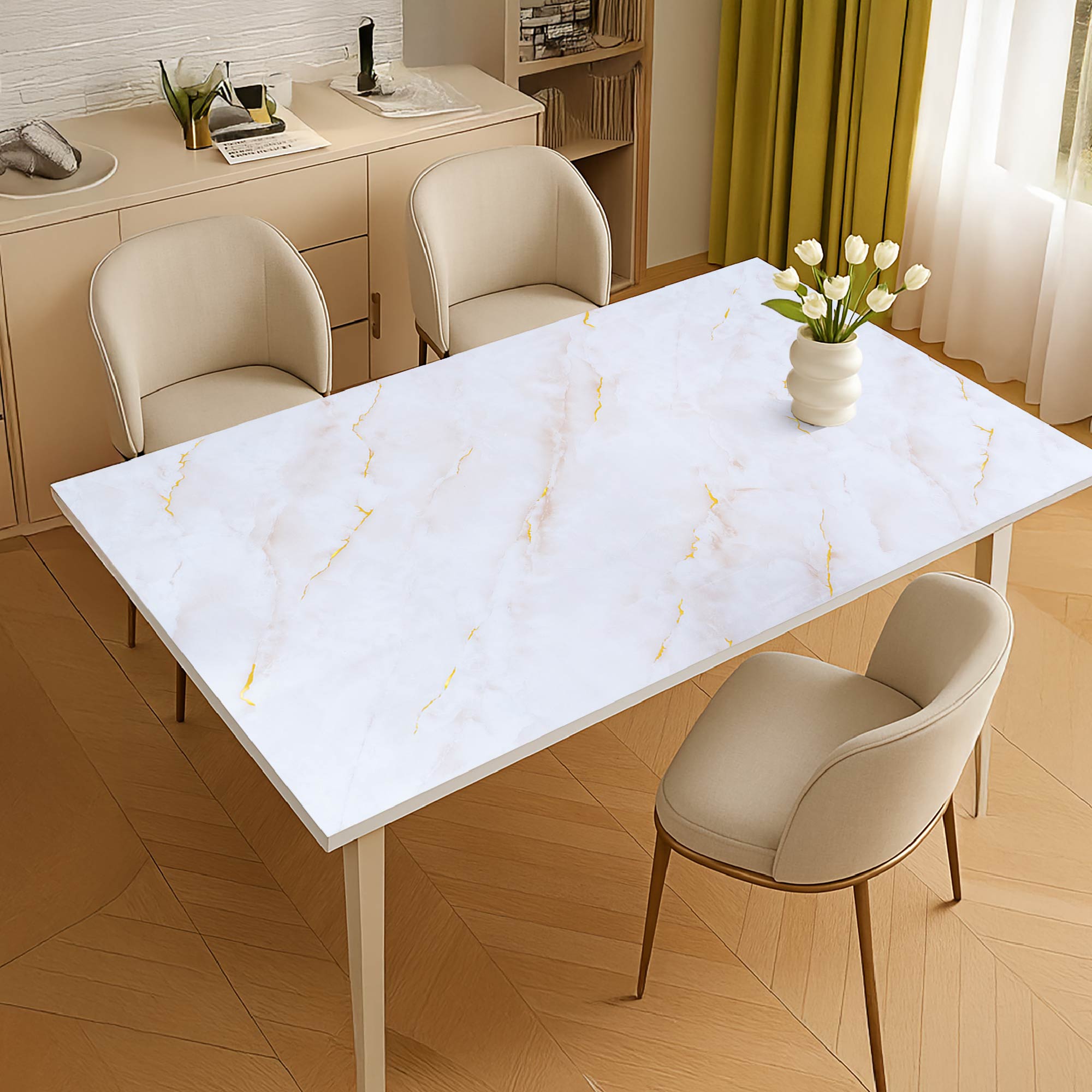 Wasserdichte, kratzfeste PVC-Tischdecke von Il Gruppone – Ilgruppone