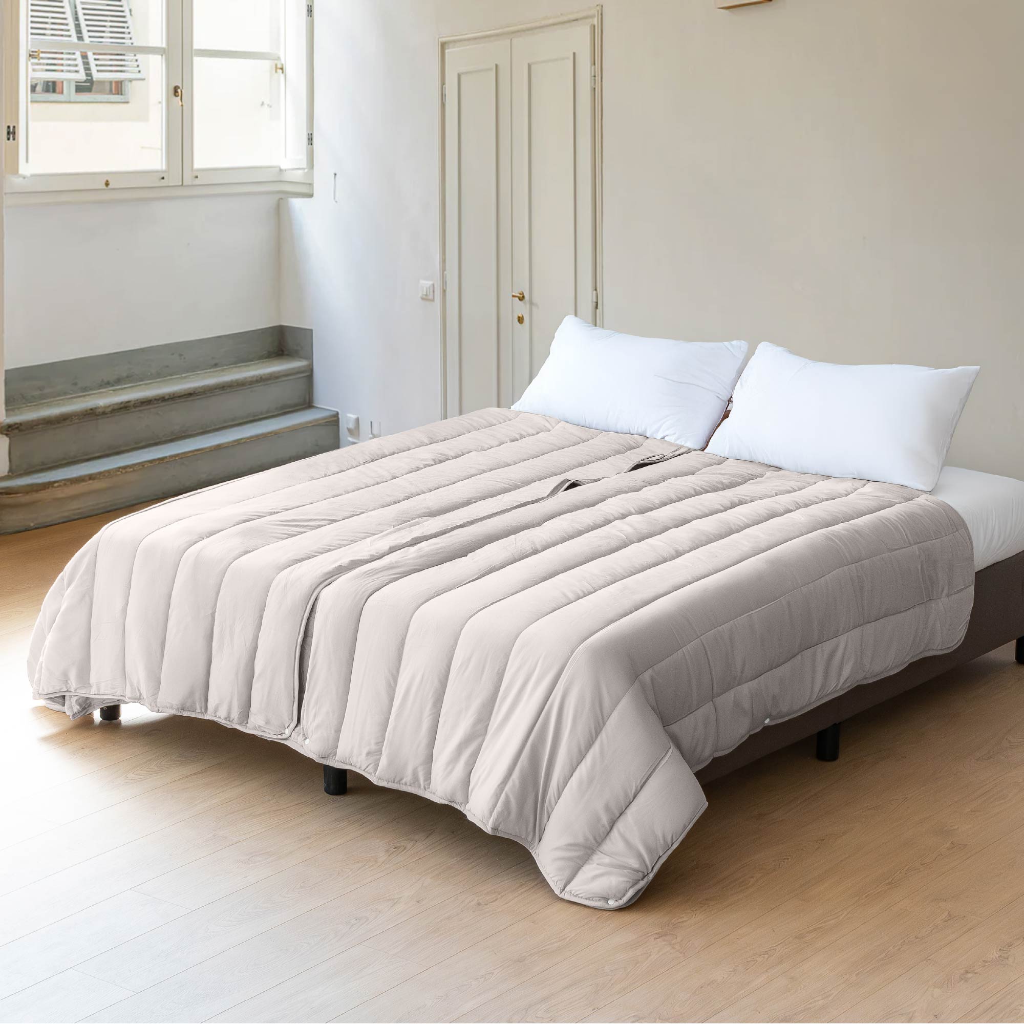HEFEL Edition 101 Piumone per tutte le stagioni 200x200cm Bianco HEFEL Edition 101 Piumone per tutte le stagioni 200x200cm Bianco
