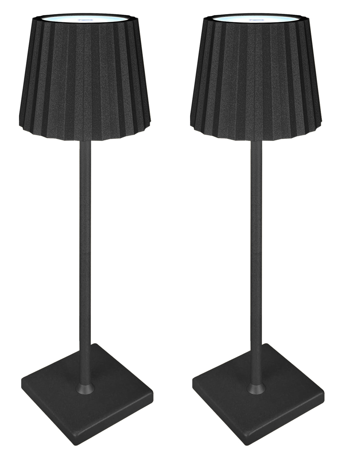 Lampada Da Tavolo LED Senza Fili Ricaricabile Controllo Touch Selezione Colore Intensità Dimmerabile Altezza Regolabile Con Adattatore Per Bottiglia 3000/4500/600K AbatJour Comodino