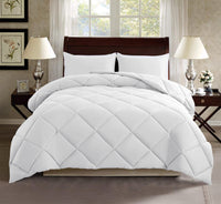 Piumino Letto Bianco Ignifugo Certificato Classe 1IM 100/200/300 Gr Microfibra Anallergica Manopesca Coperta Leggera Effetto Piuma Prodotto Italiano Hotel Strutture