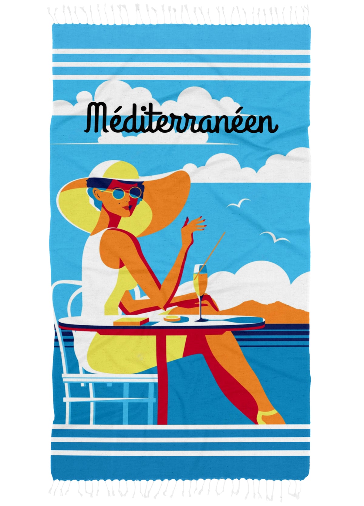 Telo Mare Con Frange Asciugamano Da Spiaggia Misura Grande 90x190 Cm Assorbente In Morbido Cotone Leggero Stampe Moderne Anti Sabbia Lettino Vacanze Piscina