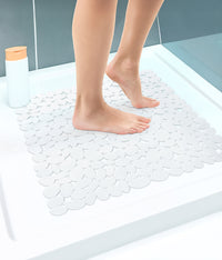 Prodotto Italiano Di Qualità Tappeto Per Doccia o Vasca 2 Misure Disponibili Grande Antiscivolo Con Ventose Antifumma Tappeti Bagno Lavabili In Lavatrice BPA free Tappetino