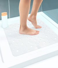 Prodotto Italiano Di Qualità Tappeto Per Doccia o Vasca 2 Misure Disponibili Grande Antiscivolo Con Ventose Antifumma Tappeti Bagno Lavabili In Lavatrice BPA free Tappetino