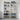 Set 2 Scaffali 6 Ripiani Metallici Modulari 180x90x40