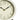 Orologio da Tavolo Decorativo Love in Legno MDF Bianco Il Gruppone