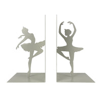Set 2 Pezzi Fermalibri In Metallo Antigraffio Per Mensole Libreria Design Moderno Supporto Porta Libro Antiscivolo