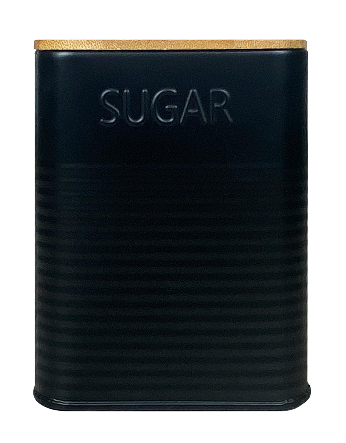 Set 3 Barattoli Alimentari In Latta Con Coperchio Bamboo - Per Caffè, Zucchero E Sale - Foto 8