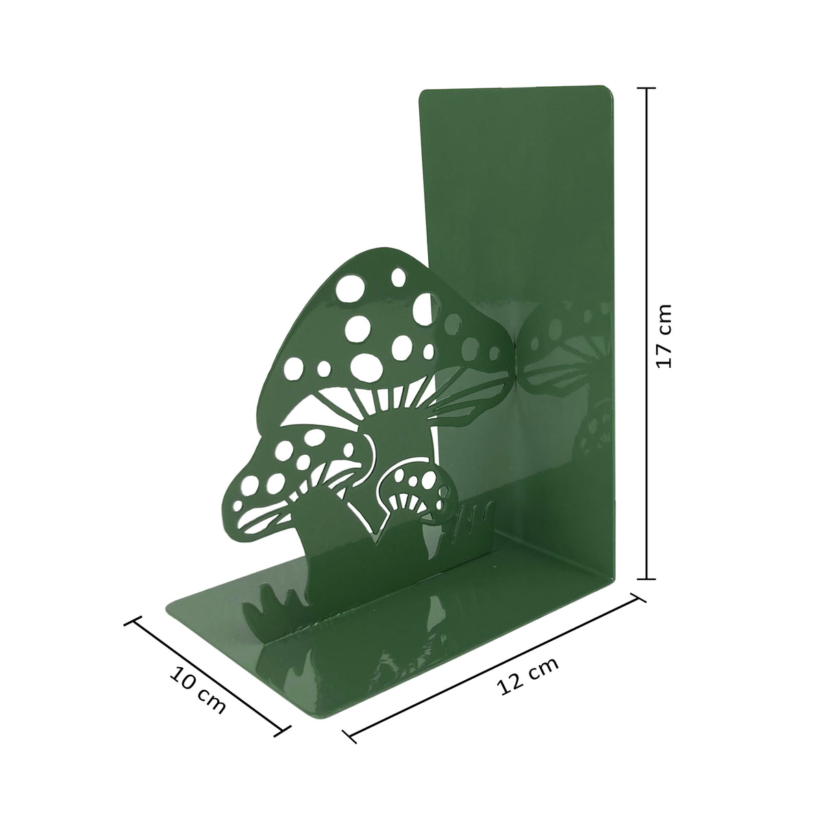 Fermalibri In Metallo A Forma Di L - Set 4 Pezzi Antiscivolo Per Libri - Foto 4