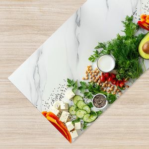 Tappeto Cucina Antiscivolo Made in Italy Passatoia Antimacchia Multiuso Corridoio Soggiorno Lavabile in Lavatrice