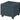 Pouf Poggiapiedi Cubico XXL Con Contenitore Integrato Cubo Imbottito Lino 45Cm Piedini legno Panca Moderna Cassapanca
