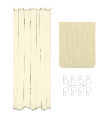 Tenda Zanzariera Beige 150x250 Cm Con Farfalle - Per Balcone E Finestre - Foto 6