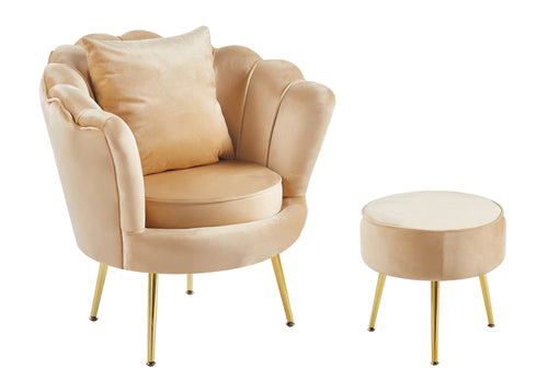 Poltroncina Imbottita Sedia Da Camera Da Letto Moderna Poltrona