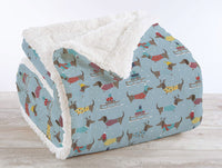 Coperta Plaid Pile Sherpa Invernale, Morbida Calda Coperta Pelosa Peluche Copri Letto Divano Finta Pelliccia Singola Matrimoniale Doppio Lato Copertina Divano