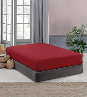 Lenzuolo Sotto Microfibra No Stiro - Angoli Elasticizzati, Effetto Raso Antracite - Foto 4