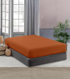 Lenzuolo Sotto Microfibra No Stiro - Angoli Elasticizzati, Effetto Raso Antracite - Foto 2