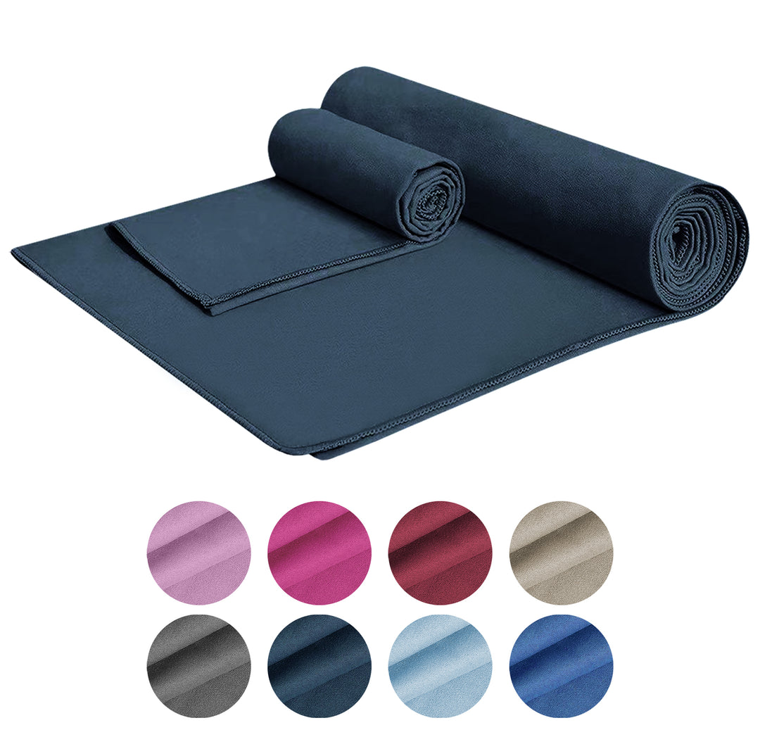 STOIC SWORD Asciugamano Palestra In Microfibra Con Tasca Zip - Super Assorbente E Igienico - Foto 5