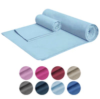 Set 2 Asciugamani Palestra Sport Salviette Sportive In Microfibra Compatte Ultraleggere Fitness Sauna Yoga Viaggio Asciugamano Piscina Salvietta Corsa Telo Allenamento Lavabili No Odori