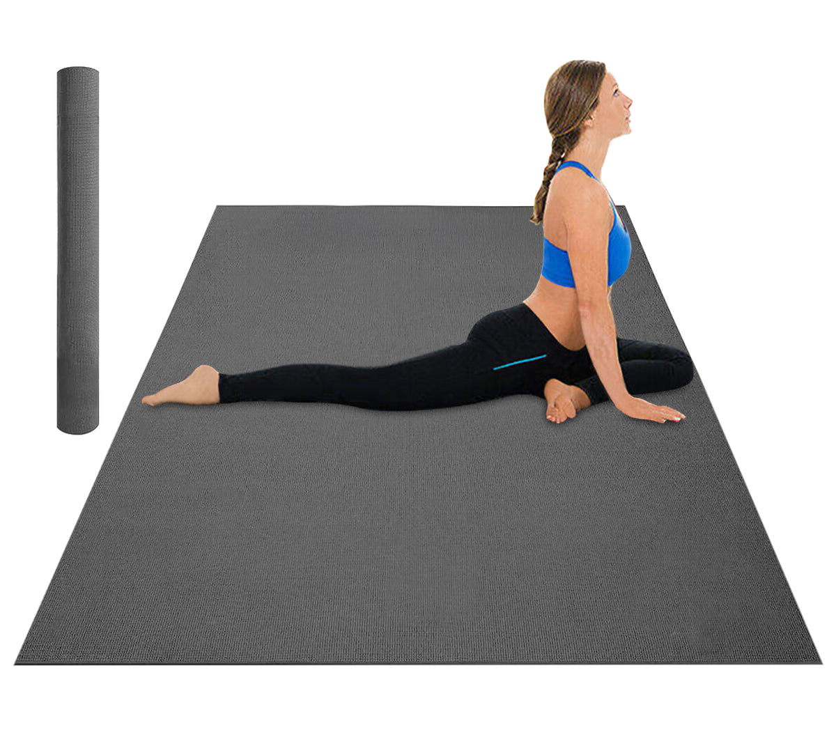 Tappetino Yoga TPE 183x61 Cm - Antiscivolo Per Palestra E Pilates - Foto 8