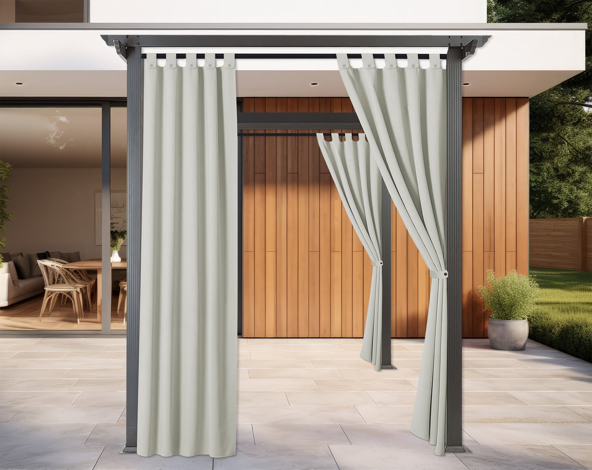 Tende In Pvc Antipioggia E Antivento Da Balcone E Veranda - Foto 7