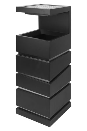 Posacenere 2 In 1 Da Terra Professionale Elegante Interno Esterno Con Secchio Cestino Gettacarte Spazzatura Realizzati In Acciaio Marmo Acciaio Ufficio Bar Ristorante Hotel Design Moderno