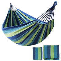 Amaca Da Giardino Campeggio In Tela 150x180 Cm Dimensioni Maggiorate Con Sacchetto Per Trasporto Leggera Cotone Rinforzato 280Gsm Multicolore