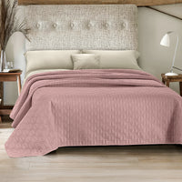 Copriletto Fiocco Trapuntato Matrimoniale Elegante Trapuntino Con Trapuntatura Fantasia Fiocchetti Due Piazze Coperta Letto Leggera Primavera Estate Trapunta Coperta Leggera Fiocchetto