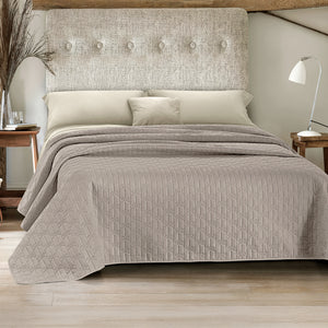 Copriletto Fiocco Trapuntato Matrimoniale Elegante Trapuntino Con Trapuntatura Fantasia Fiocchetti Due Piazze Coperta Letto Leggera Primavera Estate Trapunta Coperta Leggera Fiocchetto