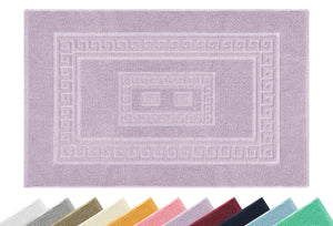 Tappeto Bagno Assorbente In Spugna Varie Misure Da Scendidoccia A Tappeto Grande Lavorazione Jacquard Tinta Unita Ricamo Cornice Lavabile Lavatrice