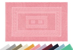 Tappeto Bagno Assorbente In Spugna Varie Misure Da Scendidoccia A Tappeto Grande Lavorazione Jacquard Tinta Unita Ricamo Cornice Lavabile Lavatrice