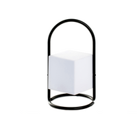 Lampada Da Esterno Led Lanterna Impermeabile Resistente Design Moderno Tavolo Arredo Giardino Luce Colore Bianco Caldo/Freddo Antiruggine Certificata RoHS Trasportabile