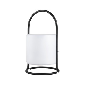 Lampada Da Esterno Led Lanterna Impermeabile Resistente Design Moderno Tavolo Arredo Giardino Luce Colore Bianco Caldo/Freddo Antiruggine Certificata RoHS Trasportabile