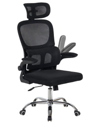 Sedia Da Ufficio Professionale Ergonomica Rete Traspirante Supporto Lombare Adattivo Poltrona Direzionale Poggiatesta Regolabile Braccioli Ribaltabili  Fino 150 Kg