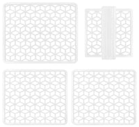 Set 4 Pezzi Tappetini Per Lavello Tappetino Antigoccia Scolapiatti Gocciolatoio Flessibile In Pvc Posate Bicchieri Accessori Cucina Protettivo Antifraffi Lavandino Cucina Prodotto Italiano