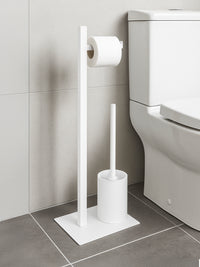Portarotolo Carta Igienica Da Terra Con Coperchio Portacarta Struttura Robusta In Metallo In Vimini Intrecciato Fino a 4 Rotoli Con Rivestimento Elegante Design Moderno Accessori Bagno