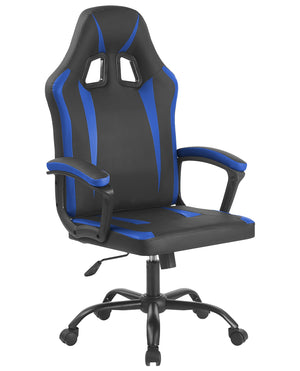 Sedia Gaming SimilPelle Reclinabile Con Braccioli Portata 150 Kg il Gruppone Passione Casa
