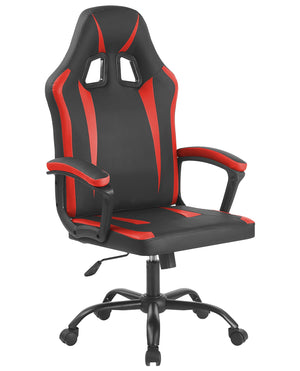Sedia Gaming SimilPelle Reclinabile Con Braccioli Portata 150 Kg il Gruppone Passione Casa