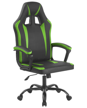 Sedia Gaming SimilPelle Reclinabile Con Braccioli Portata 150 Kg il Gruppone Passione Casa