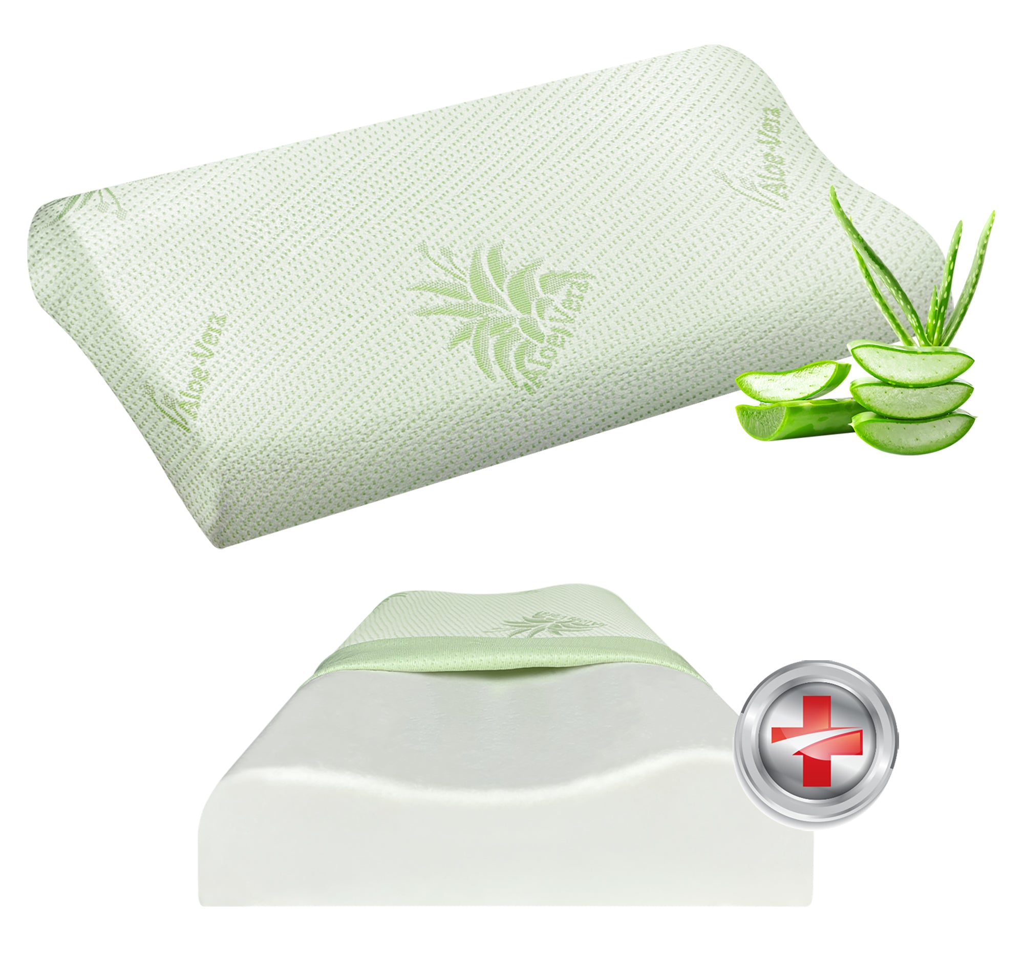 Set Di Due Cuscini Cervicali Ergonomici In Memory Foam, Che Forniscono Un Supporto Correttivo E Si Adattano Alla Curva Del Collo Grigio 930 G 95199185 Set Di Due Cuscini Cervicali Ergonomici In Memory Foam, Che Forniscono Un Supporto Correttivo E Si Adattano Alla Curva Del Collo Grigio 930 G 95199185