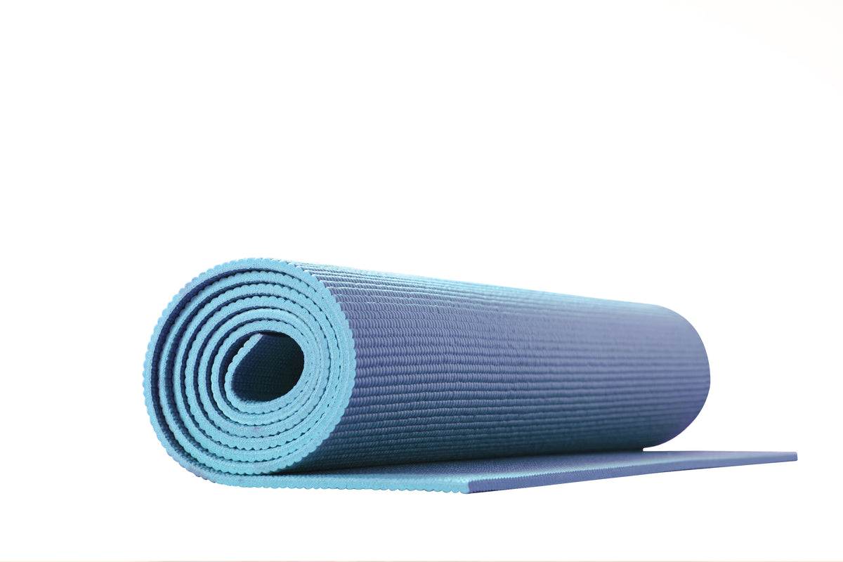 Tappetino Yoga Fitness Ginnastica Tappeto Palestra Antiscivolo Arrotolabile 61 x 173 Cm