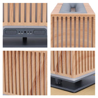 Diffusore Di Oli Essenziali Design Moderno Aromaterapia Nebbia Fredda Con Luci Funzione Timing Soggiorno Camera Da Letto Ricarica Usb