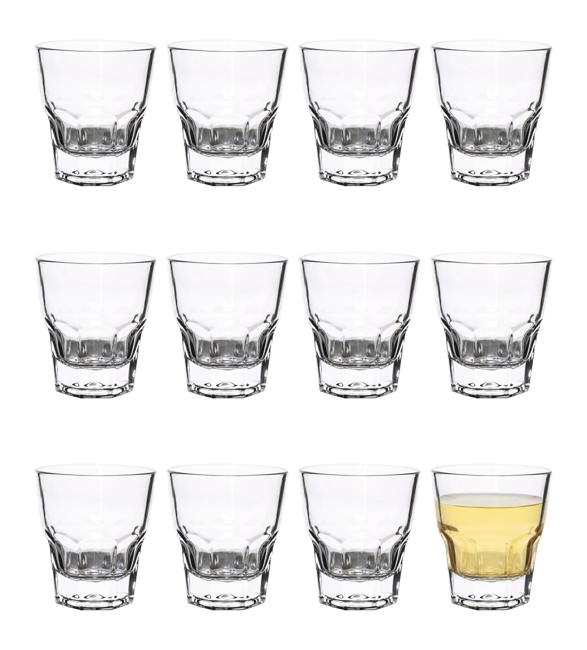 Set 12/24 Bicchieri Da Shot In Vetro Capacità 4Cl Il Gruppone Passione Casa