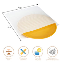 100 Pezzi Pluriball Buste Per Imballaggio Fogli Imballaggio In Poliuretano Espanso Trasloco Protezione Vetro Piatti Porcellane Stoviglie 30x30Cm Imballo Materiale Fragile Delicato
