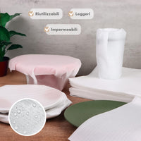 100 Pezzi Pluriball Buste Per Imballaggio Fogli Imballaggio In Poliuretano Espanso Trasloco Protezione Vetro Piatti Porcellane Stoviglie 30x30Cm Imballo Materiale Fragile Delicato