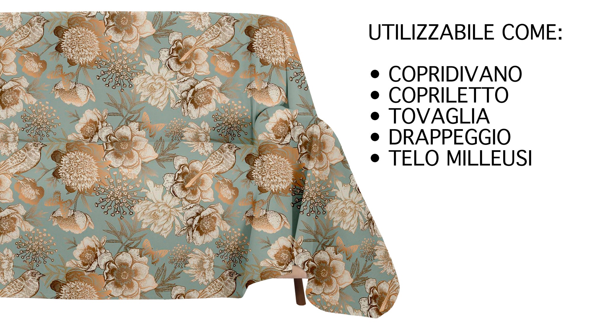 IlGruppone Telo Arredo Tinta Unita in Cotone Panama Grandfoulard Copridivano Copriletto Sofà Made in Italy - Azzurro - 2 Posti 280x240 IlGruppone Telo Arredo Tinta Unita in Cotone Panama Grandfoulard Copridivano Copriletto Sofà Made in Italy - Azzurro - 2 Posti 280x240