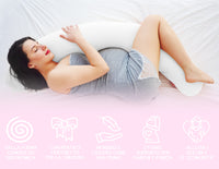 Cuscino gravidanza e allattamento neonati o paracolpi made in italy