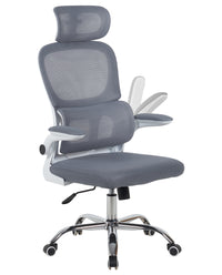 Sedia Da Ufficio Professionale Ergonomica Rete Traspirante Supporto Lombare Adattivo Poltrona Direzionale Poggiatesta Regolabile Braccioli Ribaltabili  Fino 150 Kg