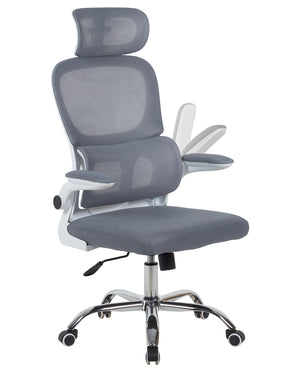 Sedia Da Ufficio Professionale Ergonomica Rete Traspirante Supporto Lombare Adattivo Poltrona Direzionale Poggiatesta Regolabile Braccioli Ribaltabili  Fino 150 Kg