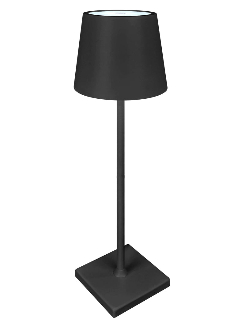 Lampada Da Tavolo LED Design Moderno Senza Fili Ricaricabile Controllo Touch Selezione Colore Intensità Dimmerabile Altezza Regolabile Con Adattatore Per Bottiglia