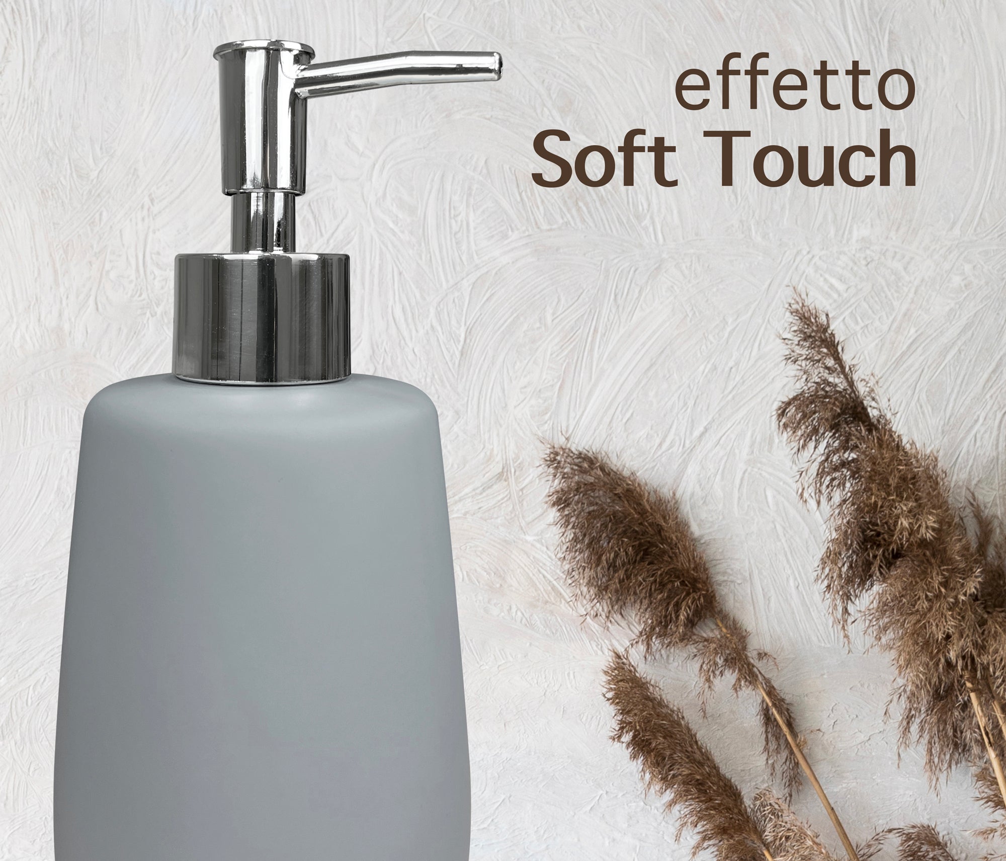 Set Accessori Bagno 3 Pezzi in Ceramica Design Moderno Da Appoggio Il Set Accessori Bagno 3 Pezzi in Ceramica Design Moderno Da Appoggio Il