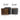 Set 2 Pouf Contenitore Quadrati in Velluto Il Gruppone